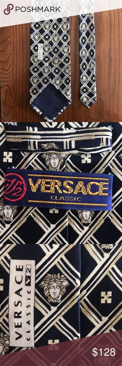 versace tie bar.